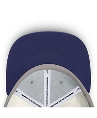 Nike Men's Cream/Navy Seattle Mariners Cooperstown Pro Dri-fit Snapback Hat