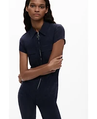 Desigual Women's Long jumpsuit zipper