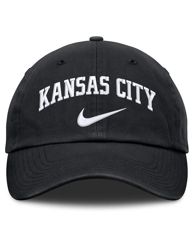 Nike Men's Black Kansas City Royals Primetime Club Adjustable Hat
