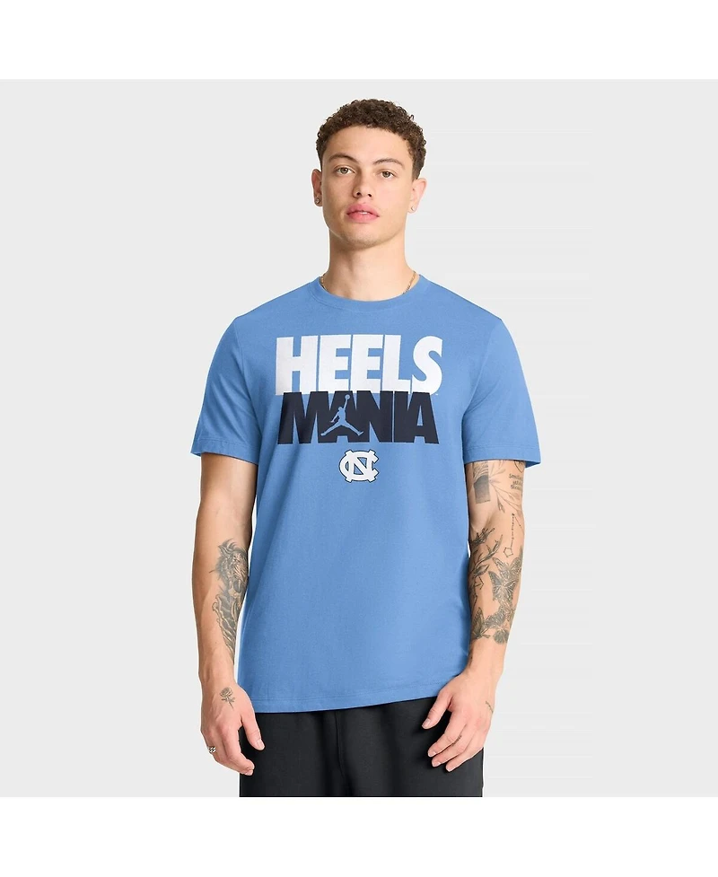 Jordan Men's Carolina Blue North Tar Heels Campus Local Madness T-Shirt