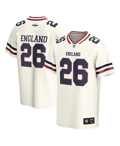 Fanatics Men's Cream England National Team Football Jersey