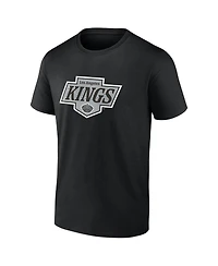 Logo Athletic Men's Black Los Angeles Kings Essential T-Shirt