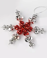 Holiday Lane Christmas Cheer Snowflake Bells Ornament, Macy's Exclusive