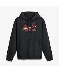 Nike Men's Black St. Louis Cardinals Dri-Fit Club Hoodie