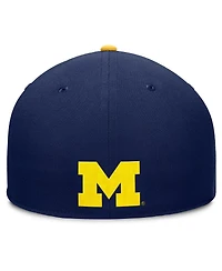 Fanatics Men's Navy Michigan Wolverines Pick Off Fitted Hat