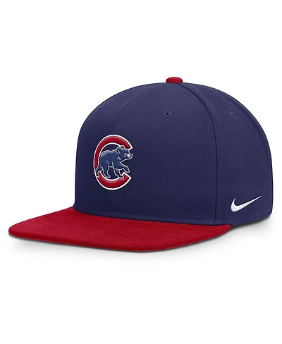 Nike Men's Royal/Red Chicago Cubs Primetime Pro Dri-fit Snapback Hat
