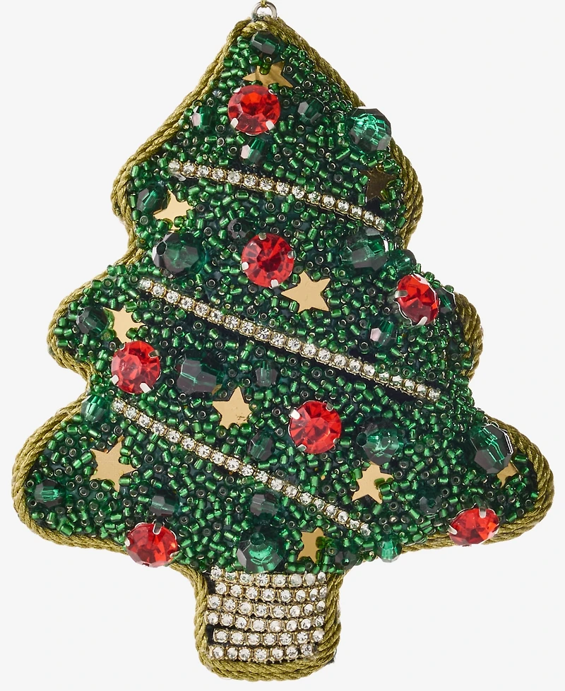 Holiday Lane Christmas Cheer Jeweled Tree Ornament, Macy's Exclusive