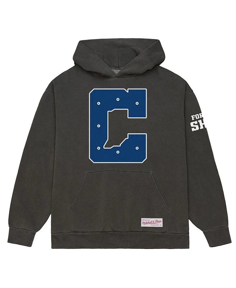 Mitchell & Ness Men's Charcoal Indianapolis Colts Indiana Nights State C Fleece Hoodie