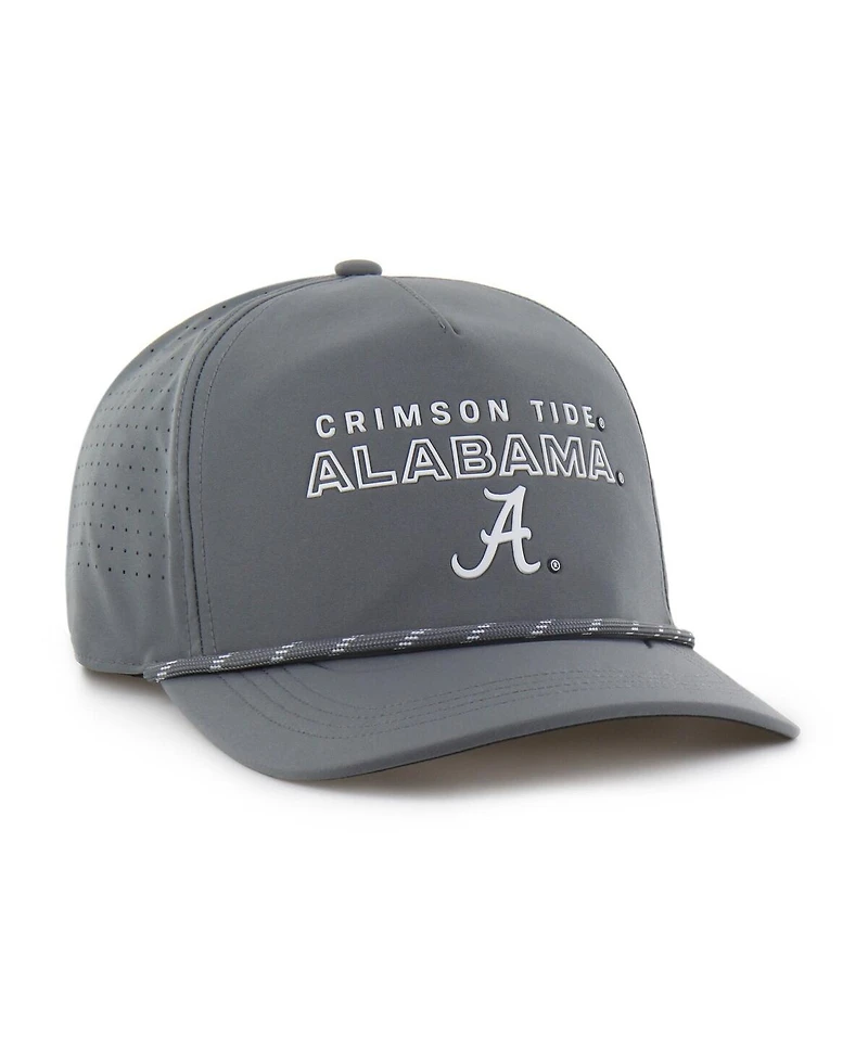 '47 Brand Men's Gray Alabama Crimson Tide Forward Vent Hitch Rope Adjustable Hat