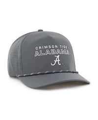 '47 Brand Men's Gray Alabama Crimson Tide Forward Vent Hitch Rope Adjustable Hat