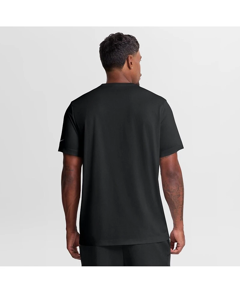 Nike Men's Black Las Vegas Raiders Sideline Lead The Charge Legend Dri-fit T-Shirt