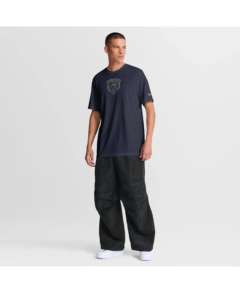 Nike Men's Navy Chicago Bears Sideline Lead The Charge Legend Dri-fit T-Shirt