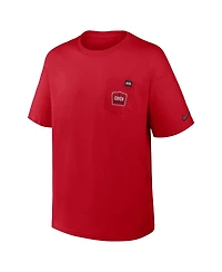 Nike Men's Red Cincinnati Reds City Connect Max90 Pocket T-Shirt
