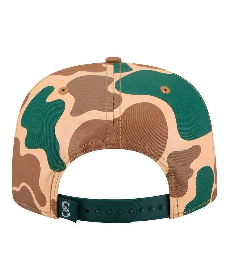New Era Men's Camo Seattle Mariners Duck 19TWENTY Adjustable Hat