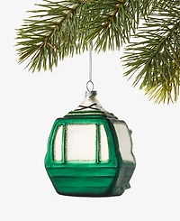 Holiday Lane Cozy Cabin Ski Lift Ornament, Macy's Exclusive