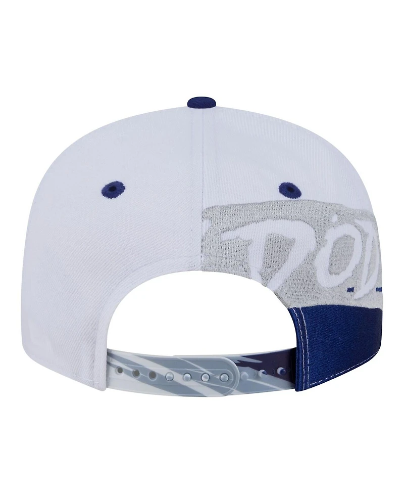 New Era Men's White/Royal Los Angeles Dodgers 9FIFTY Snapback Hat