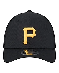 New Era Men's Black Pittsburgh Pirates Dash 39THIRTY Flex Hat