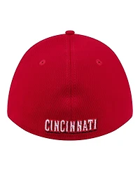 New Era Men's Red Cincinnati Reds Dash 39THIRTY Flex Hat