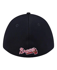 New Era Men's Navy Atlanta Braves Dash 39THIRTY Flex Hat