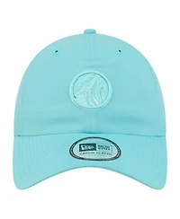 New Era Men's and Women's Turquoise Minnesota Timberwolves Color Pack Ripstop Casual Classic Adjustable Hat