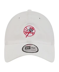 New Era Men's White New York Yankees Ripstop Casual Classic Adjustable Hat