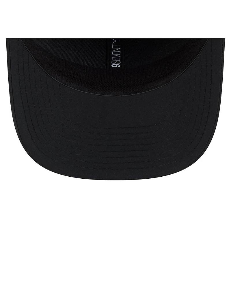 New Era Men's Black Cleveland Cavaliers Sport Rope Vented Stretch-Snap 9SEVENTY Hat