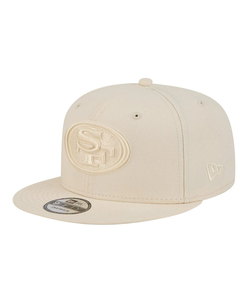 New Era Men's Cream San Francisco 49ers Colorpack 9FIFTY Snapback Hat