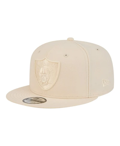 New Era Men's Cream Las Vegas Raiders Colorpack 9FIFTY Snapback Hat