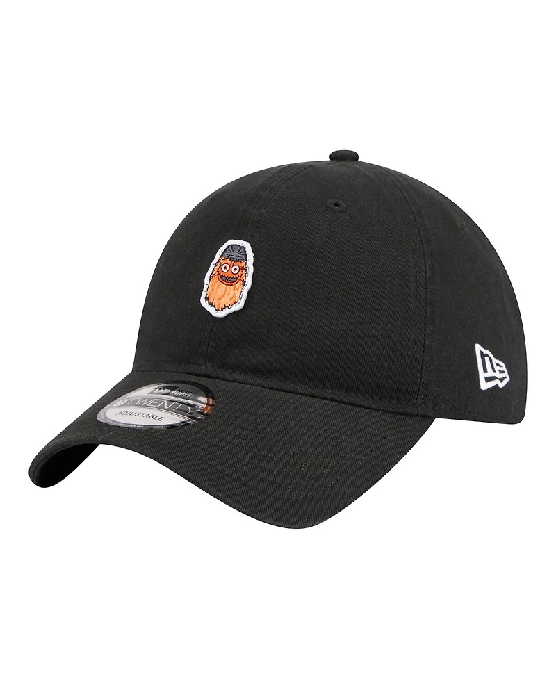 New Era Men's and Women's Black Philadelphia Flyers Mascot Patch 9TWENTY Adjustable Hat