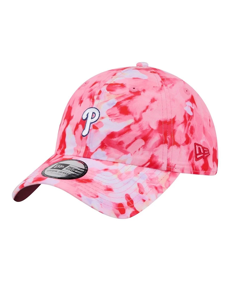New Era Women's Red Philadelphia Phillies Casual Classic Adjustable Hat