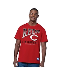 Starter Men's Red/Heather Gray Cincinnati Reds Two-Pack T-Shirt Set