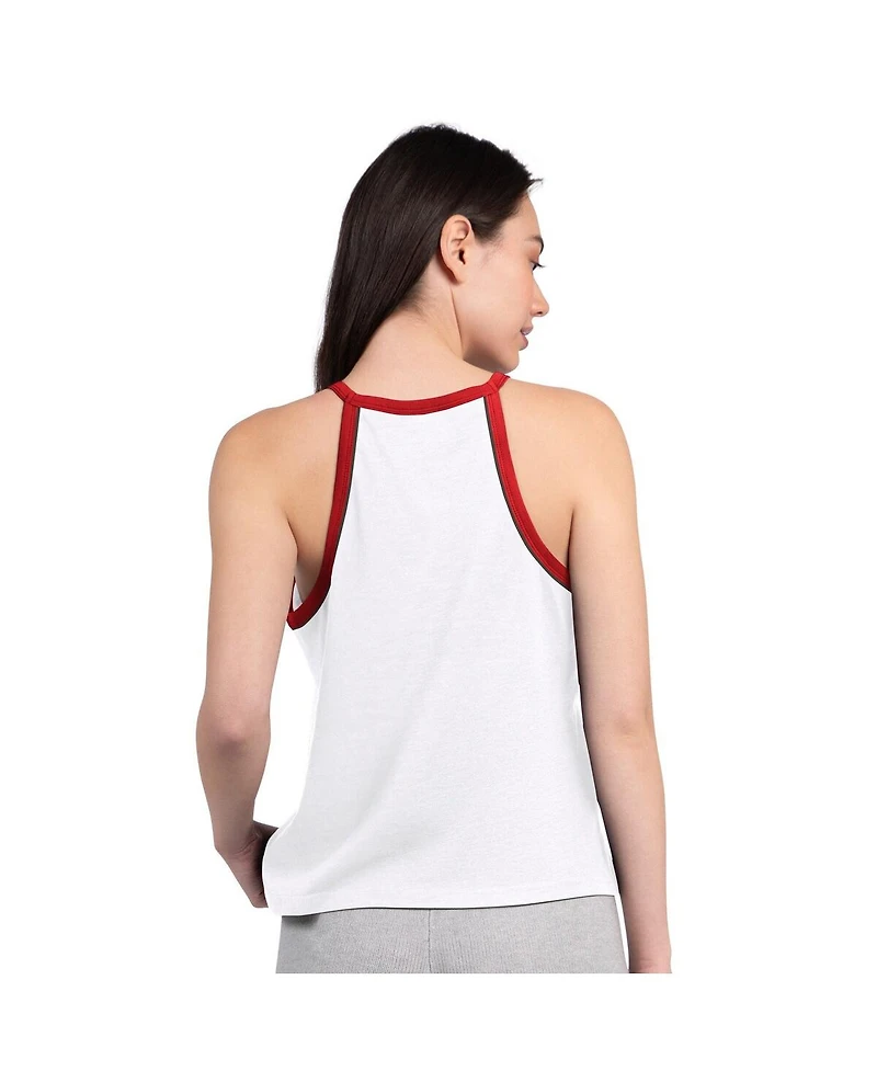 G-iii 4Her by Carl Banks Women's White Tampa Bay Buccaneers Redemption Win Slub Tank Top