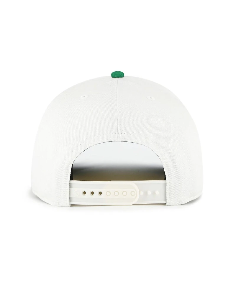 '47 Brand Men's White Oregon Ducks Contemporary Basics Two-Tone Hitch Adjustable Hat