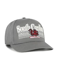 '47 Brand Men's Gray South Carolina Gamecocks Script Fade Hitch Adjustable Hat