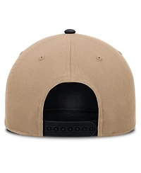 Nike Men's Khaki/Black Philadelphia Phillies Two-Tone Rise A-Frame Adjustable Hat