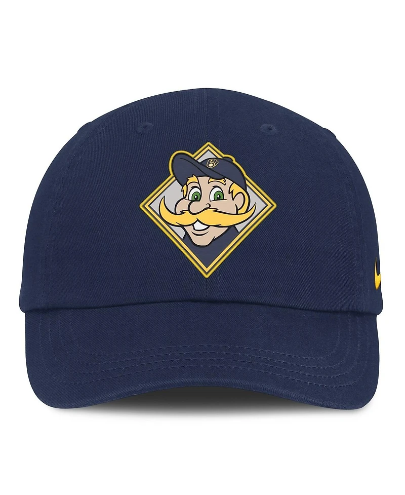 Nike Toddler Navy Milwaukee Brewers Mascot Club Adjustable Hat