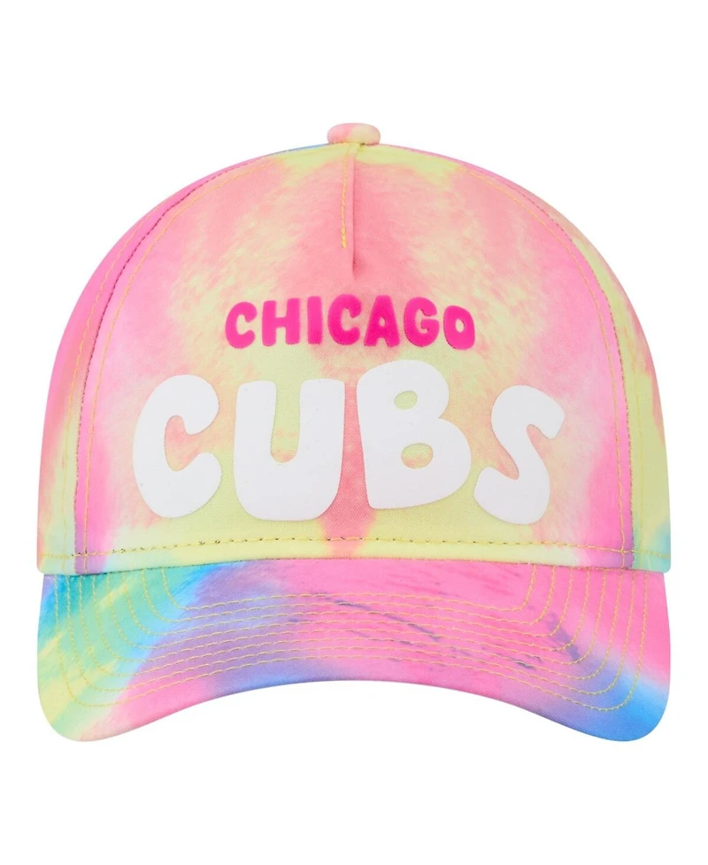 New Era Toddler Chicago Cubs Tie Dye M-Crown A-Frame 9FORTY Adjustable Hat