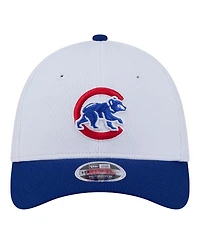 New Era Toddler White Chicago Cubs Baseball 39THIRTY M-Crown Adjustable Hat