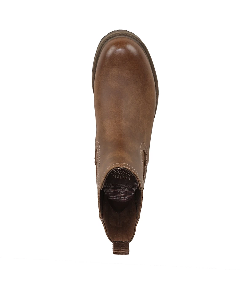 Blowfish Malibu Women's Alfie Chelsea Block Heel Booties
