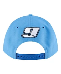 New Era Men's Light Blue Chase Elliott Amazon Prime 9FORTY M-Crown Adjustable Hat