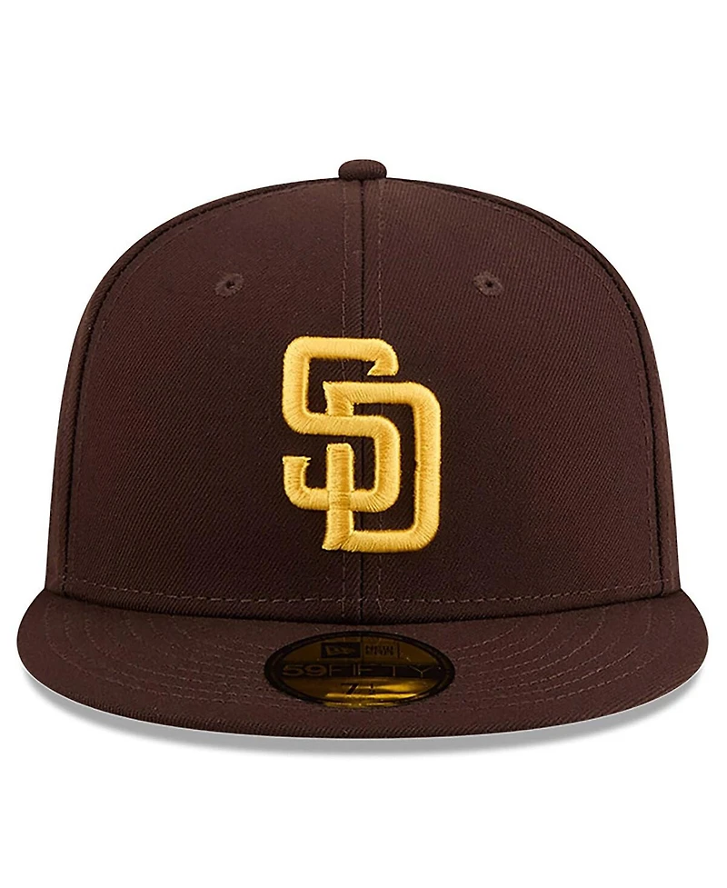 New Era Men's Brown San Diego Padres 2026 Jackie Robinson Day 59FIFTY Fitted Hat