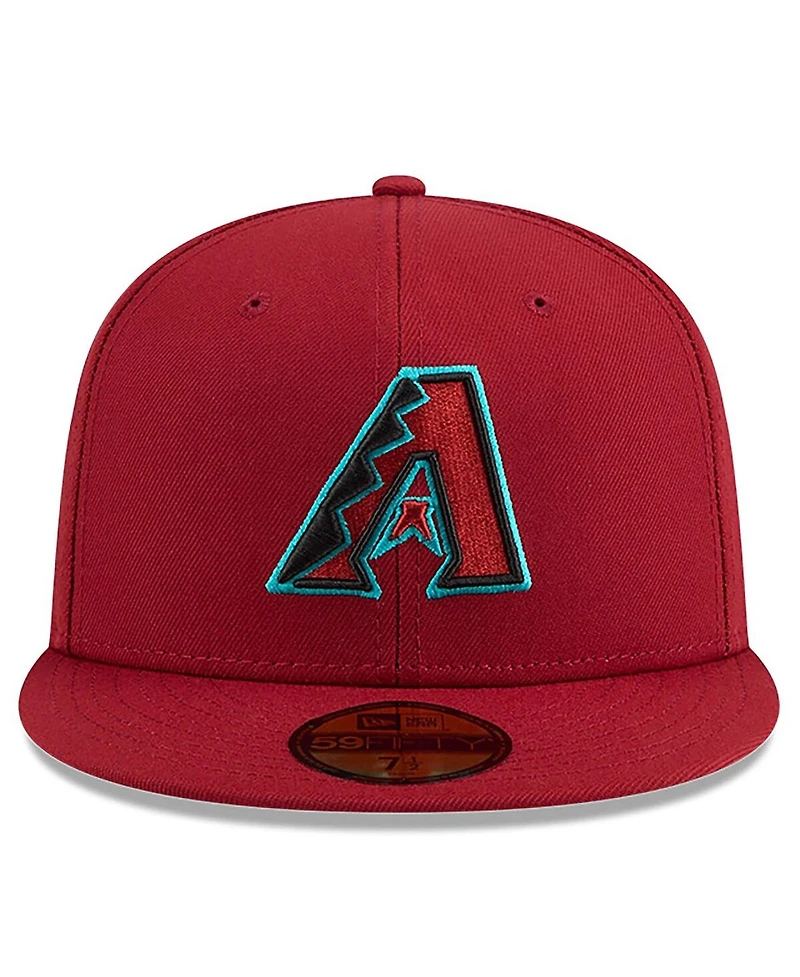 New Era Men's Red Arizona Diamondbacks 2026 Jackie Robinson Day 59FIFTY Fitted Hat