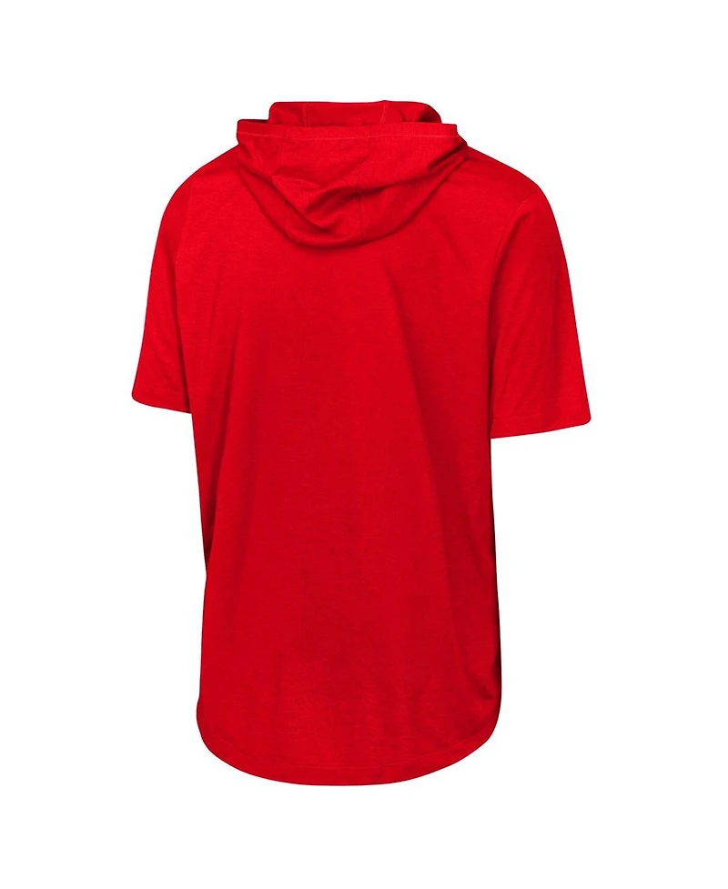 Nike Big Boys and Girls Red Philadelphia Phillies Dri-fit Hooded T-Shirt