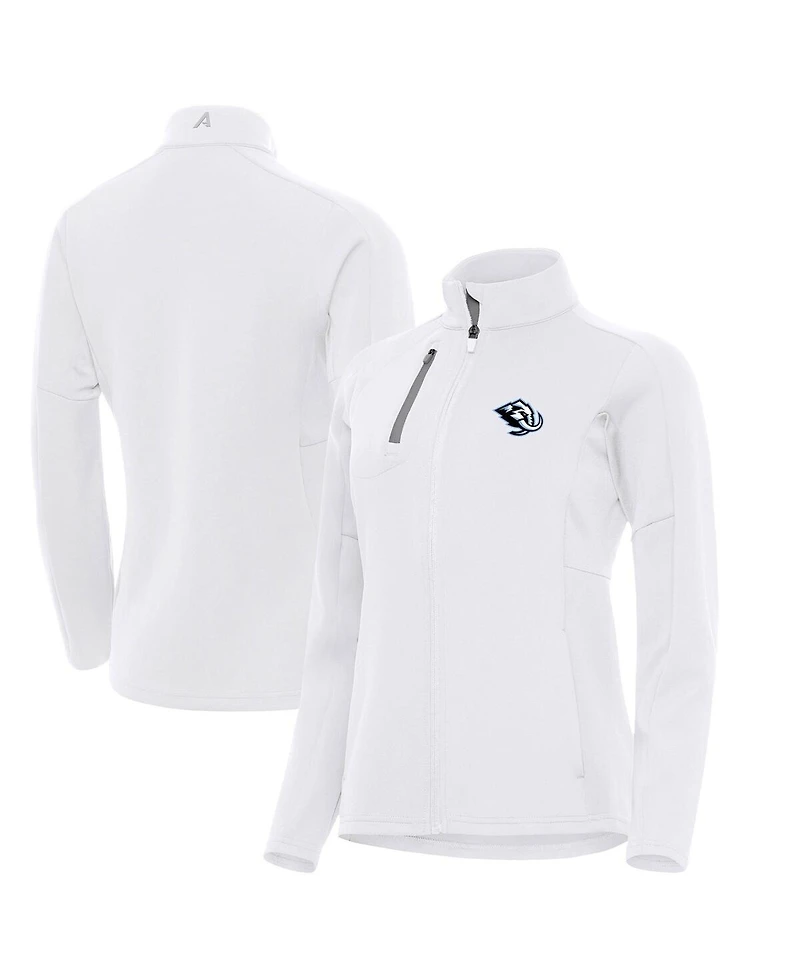 Antigua Women's White Utah Mammoth Generation Full-Zip Jacket