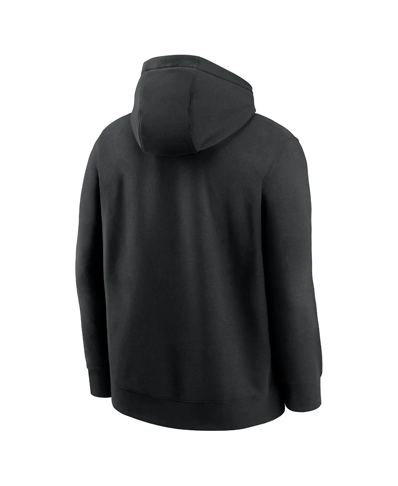 Nike Men's Black San Francisco Giants Alternate Club Fleece Hoodie