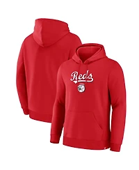 Fanatics Men's Red Cincinnati Reds Lock-Up Legacy Hoodie