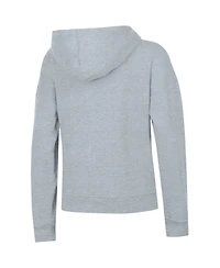 Champion Women's Heather Gray Seattle Seahawks Powerblend Hoodie