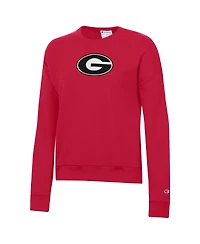Champion Women's Red Georgia Bulldogs Powerblend Sweatshirt