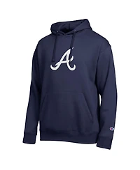 Champion Men's Navy Atlanta Braves All Star Embroidered Logo Hoodie