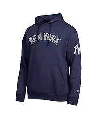 Champion Men's Navy New York Yankees All Star Wordmark Hoodie